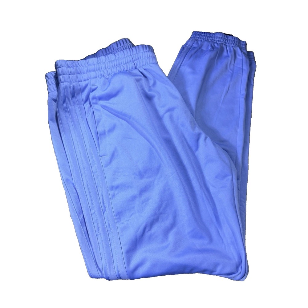 Adidas Women's 3-Stripes Tricot Track Pants Blue Fusion NWT JX0490 Size Medium